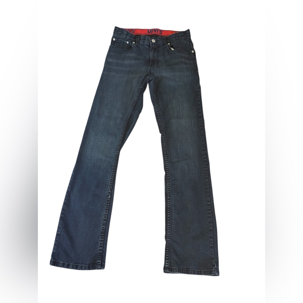 Boy’s Levi Blue Jeans Size 16R adjustable waistband